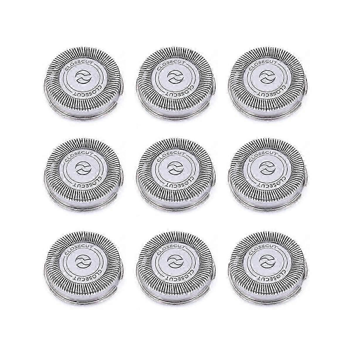 9Pack SH30 Replacement Heads compatible with Philips Norelco Shaver Series 3000, 2000, 1000 and S738, with Durable Sharp Blades