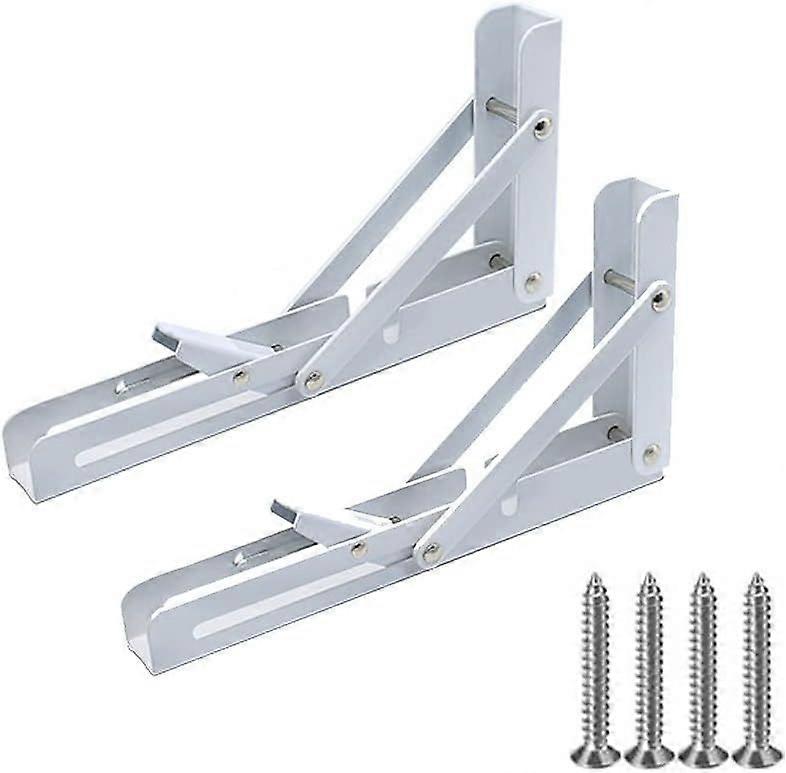 250MM Folding Shelf Brackets, Corner Brace, Steel Folding Shelf Brackets with