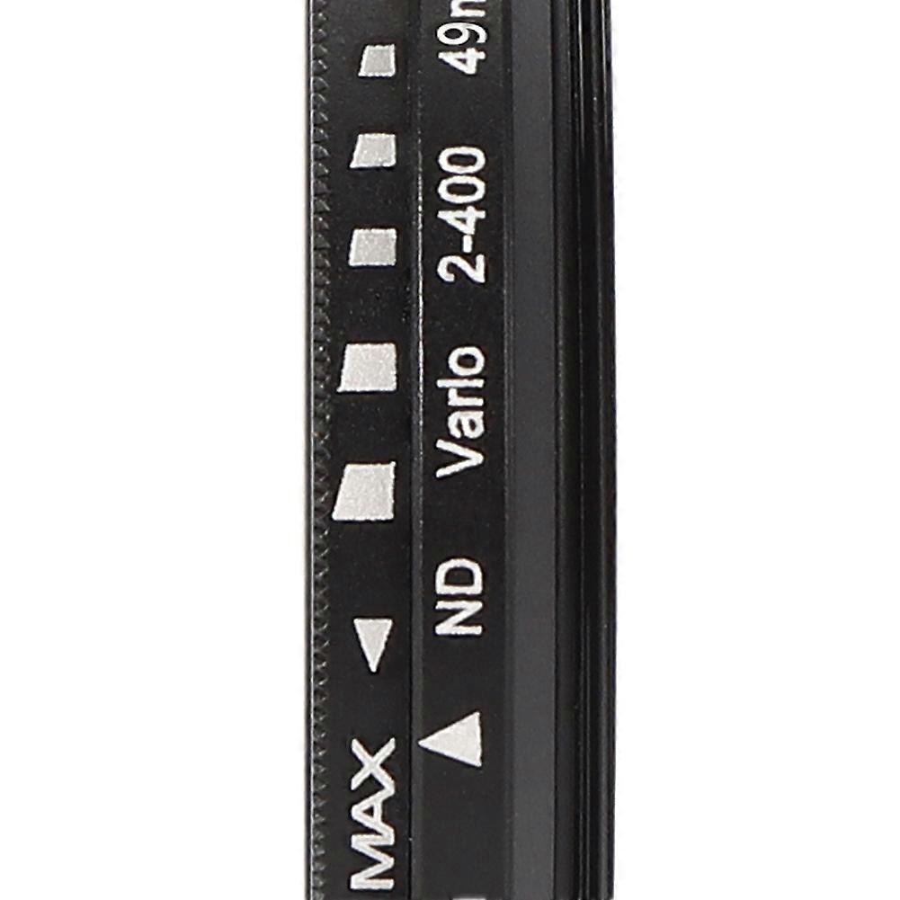 Junestar ND2-400 Neutral Density Lens Filter 49mm Adjustable