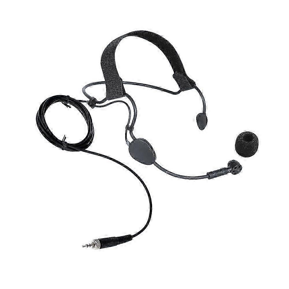 Dual Ear Headset Mic Head Headworn Microphone for Sennheiser Wireless Mic System 2025