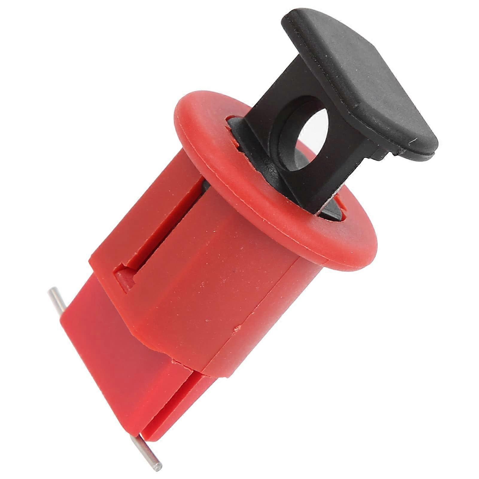 Electrical Circuit Breaker Lockout, Mini Push Button Switch, Nylon and Stainless Steel Panel Lock, Industrial Tools