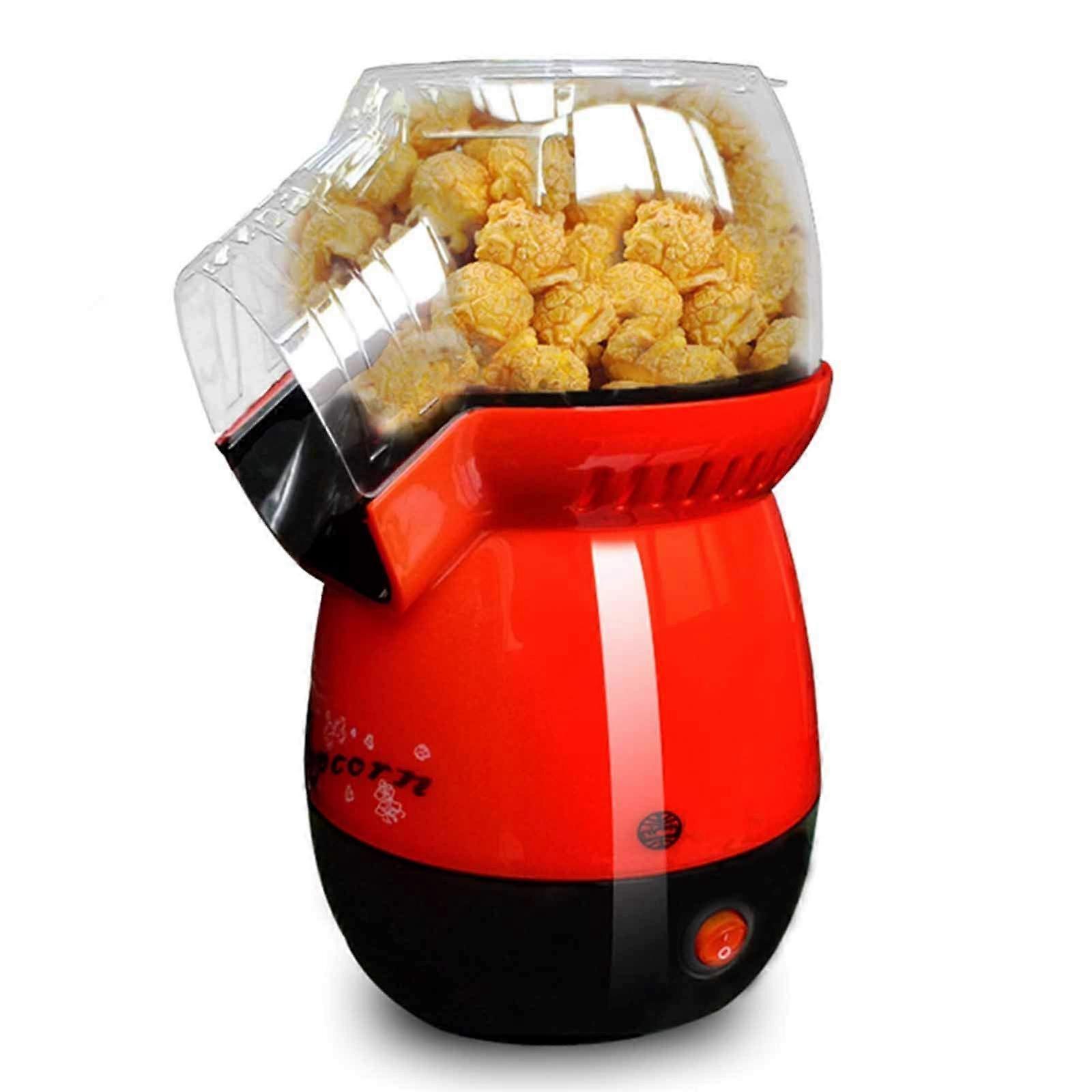 Pop Corn Makers 1100W AirPopped Popcorn Popper No Oil Needed Measuring Cup Removable Lid For Movie Nights