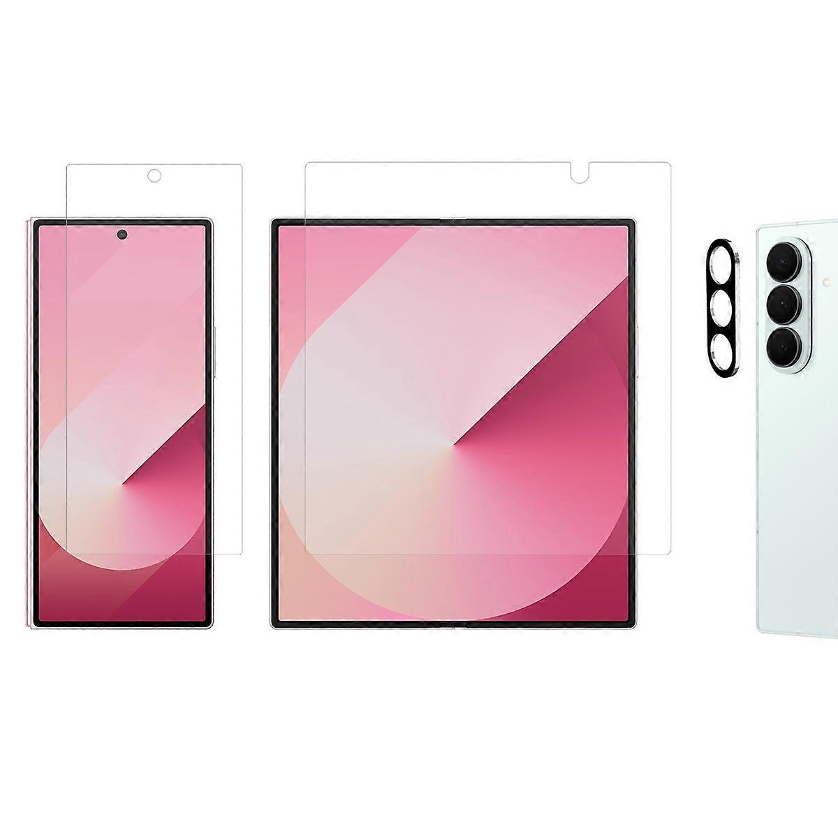 ENKAY HAT PRINCE Screen Protector for Samsung Galaxy Z Fold6 5G Full-Coverage TPU Films with Front/B