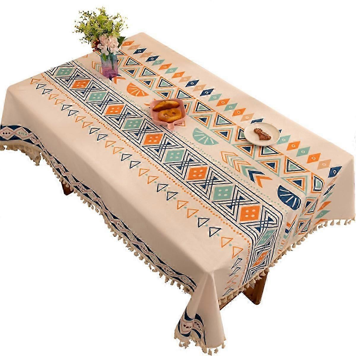 Tablecloth Elegant Table Decoration Holiday Event Family Celebration Gift