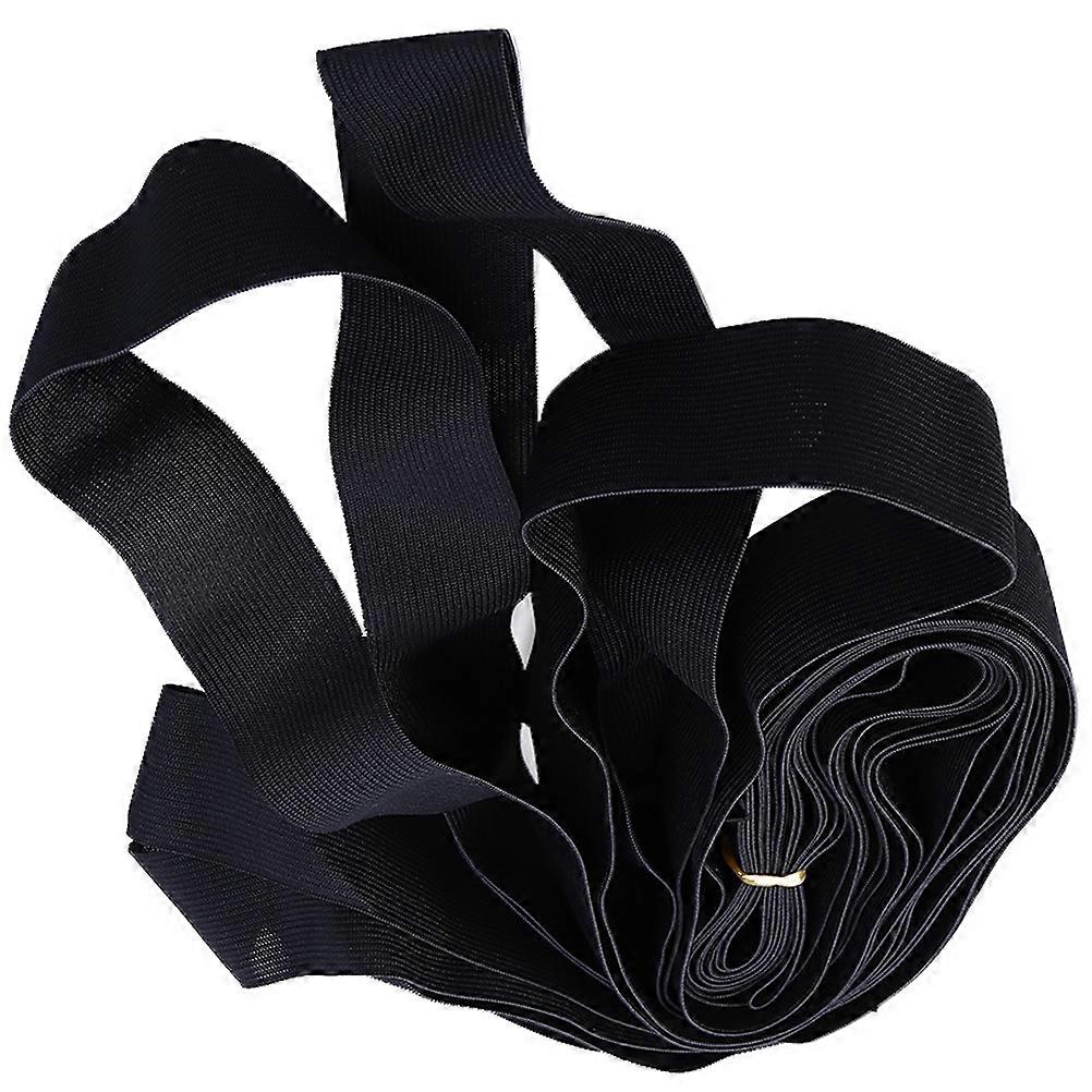 Black DIY Thickened Elastic Spool for Sewing Use with Stretch Elastic Bands