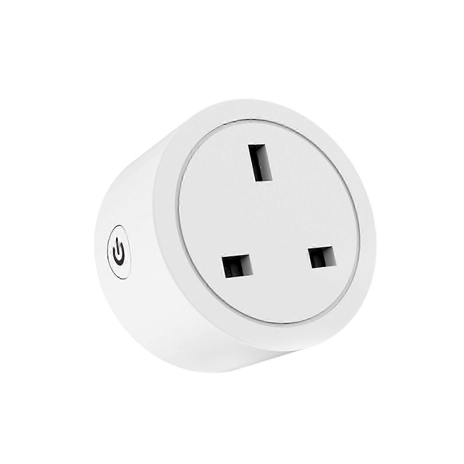Smart UK WiFi Socket with Power Monitoring and Alexa Voice Control for Home Automation