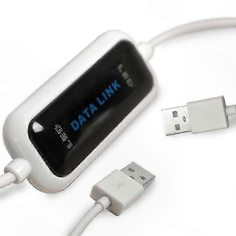 USB 2.0 PC to PC Data Transfer Cable for Windows-Compatible Devices