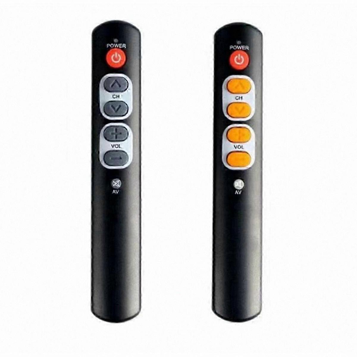 Large Button Universal TV Remote for Seniors, Programmable Learning Remote Control for Easy TV Use