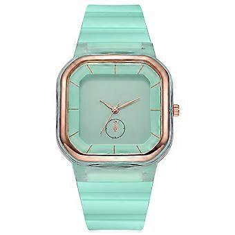 Watch Silicone Wristband Men's And Women's Watch Quartz Watch