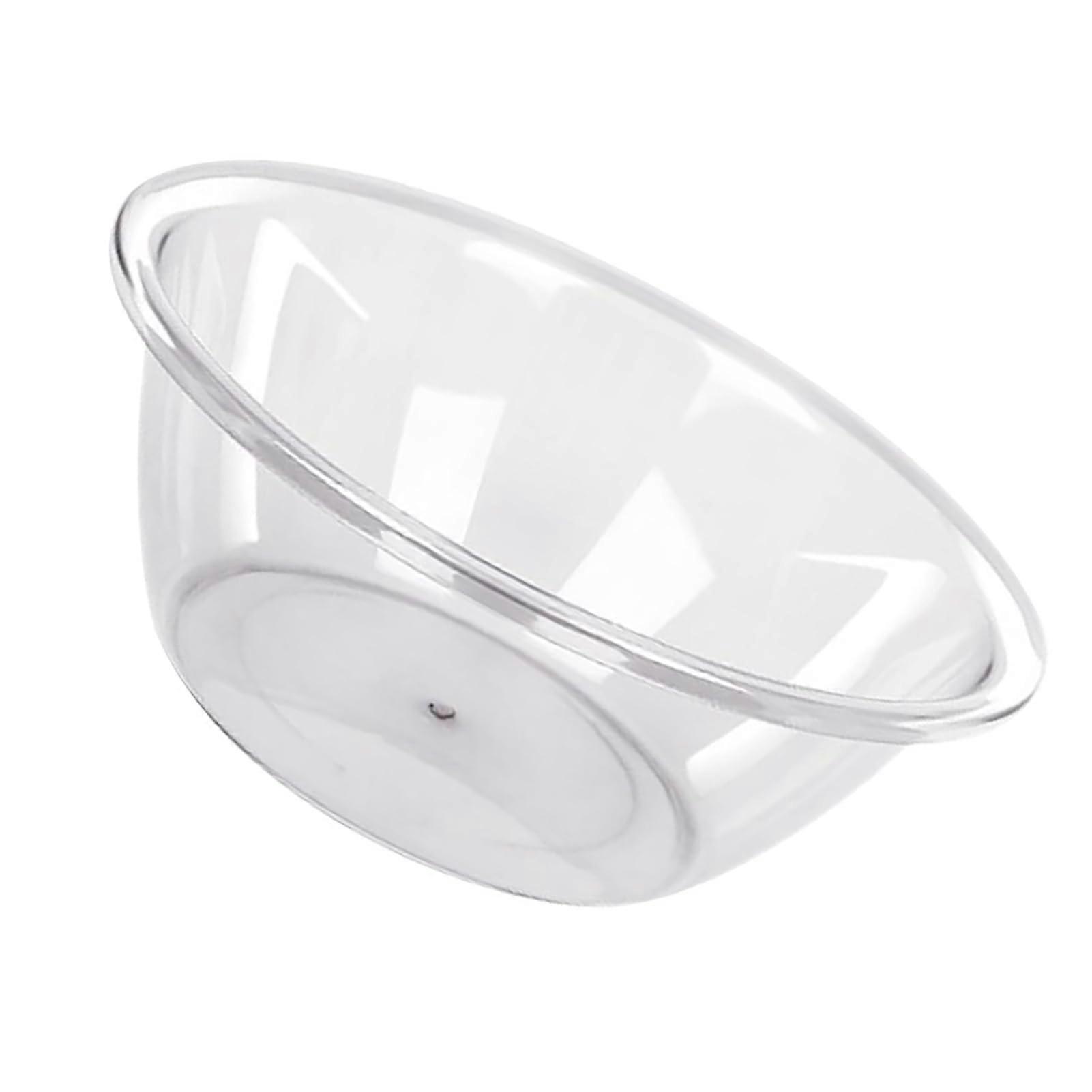 Washbasin Plastic Transparent Thickened Large Capacity Washbowl For Dormitory And Household Sizes S M