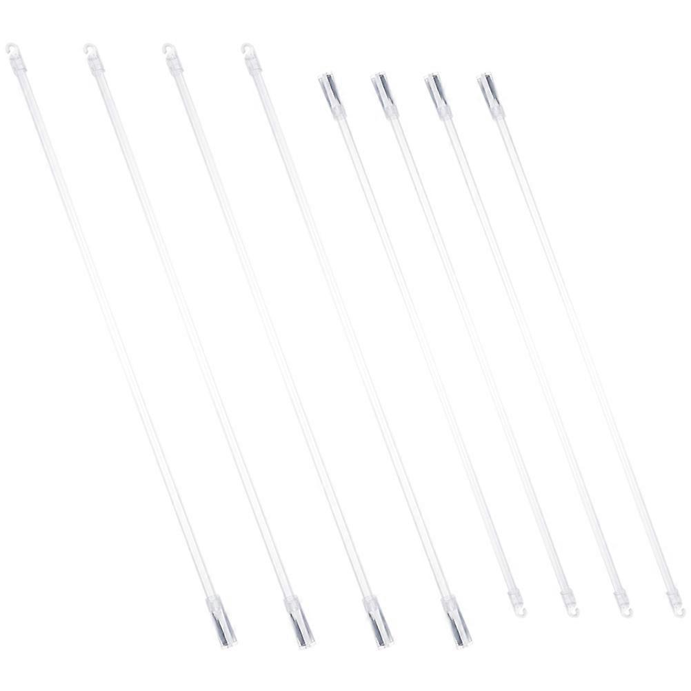 Silver Vertical Blind Wand Replacement Blind Tilt Wands 16Pcs