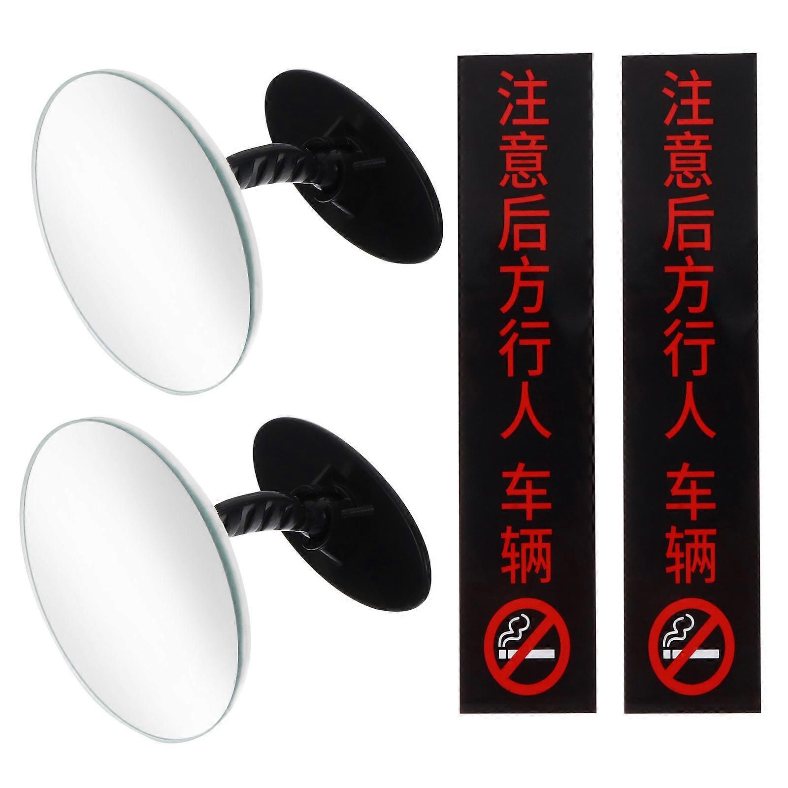 Blind Spot Rear View Mirror Car Auxiliary Mirror 6Sets