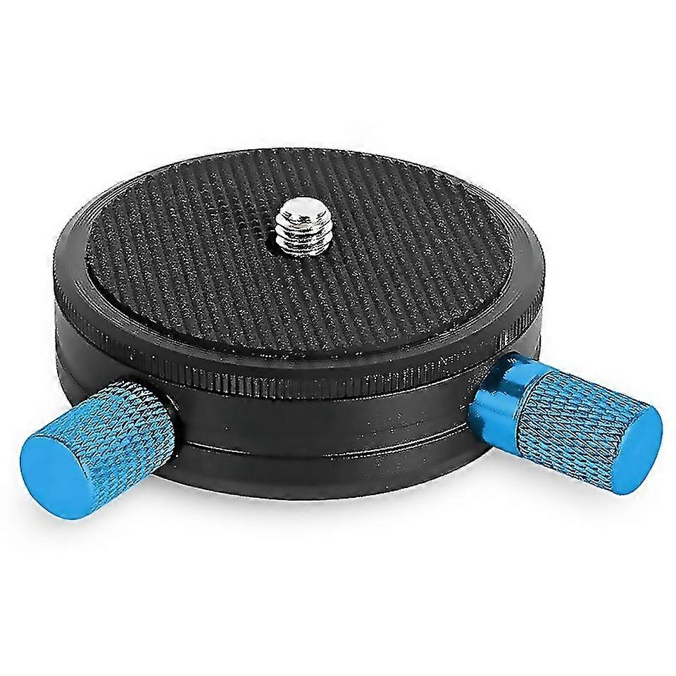 For New Bexin Qr02 360 Degree Rotation Quick Release Head Camera Tripod Base Plate Black