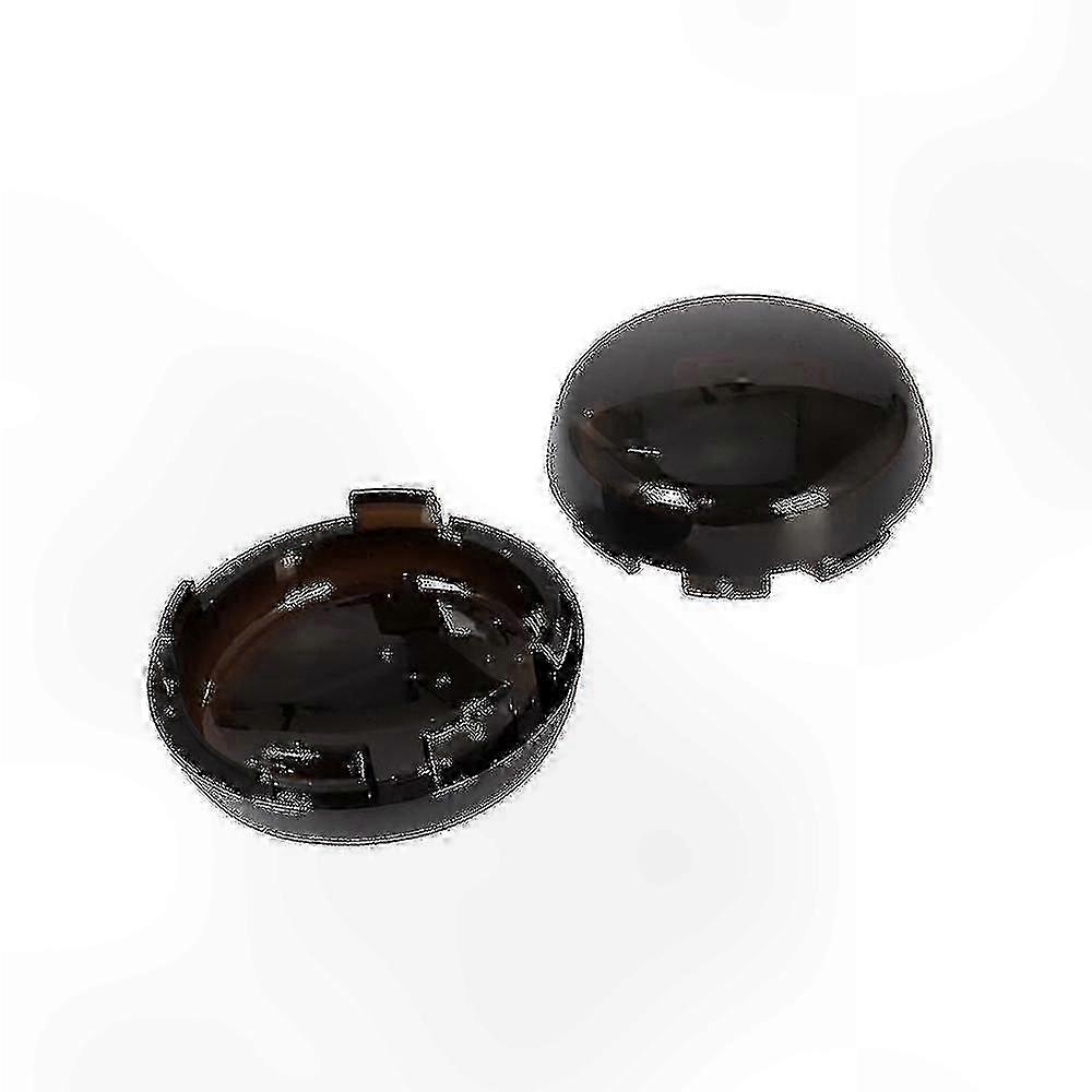 Universelle Signalglasabdeckungen in Schwarz/Rauch/Orange/Rot für Road King, Sportster, Dyna Motorräder (2er-Set)