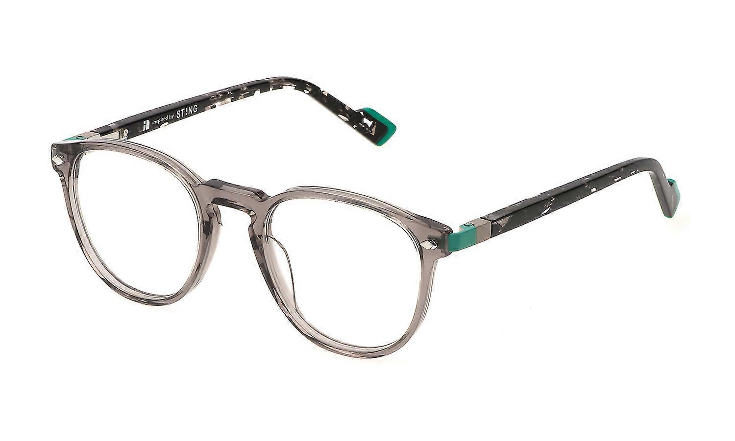 Eyewear Frames Sting VST502 0D57 Brown Transparent LUCIDO 50/21/140 UNISEX