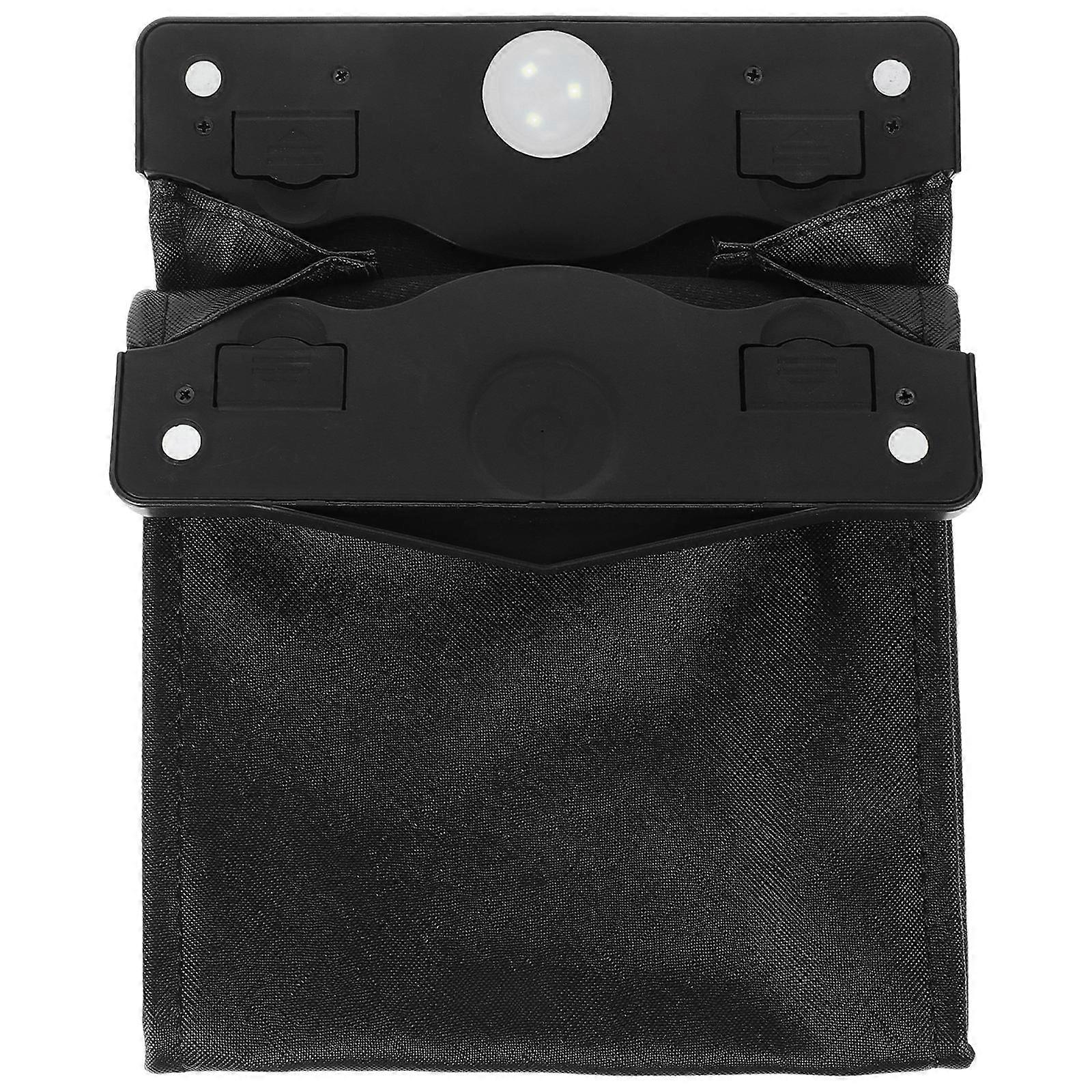 Trash Bin Auto Garbage Holder For Car Owners With Magnetic Closure And Lighting 1 Set