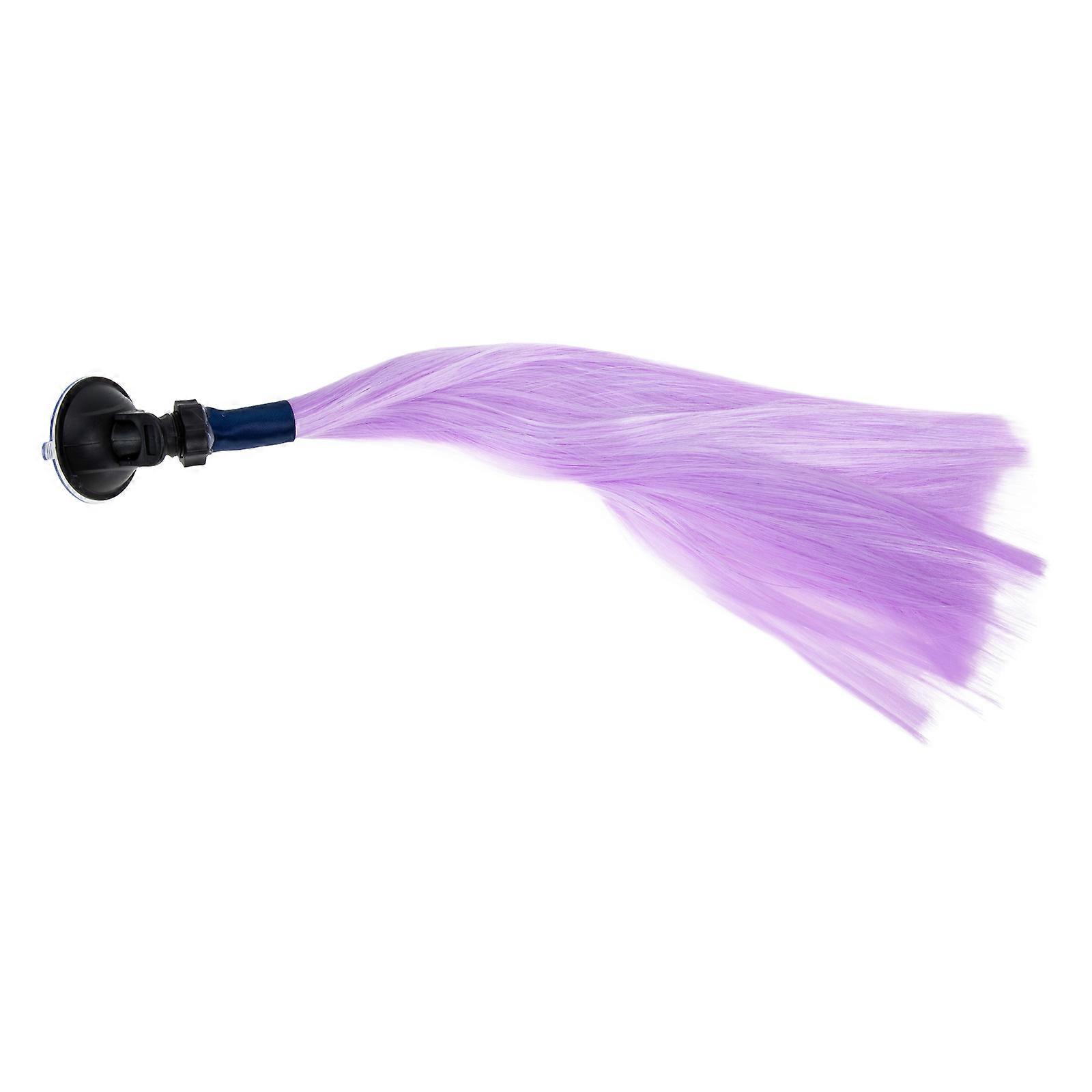 Decorative Braid for Motorcycle Ponytail 2Pcs Durable Purple