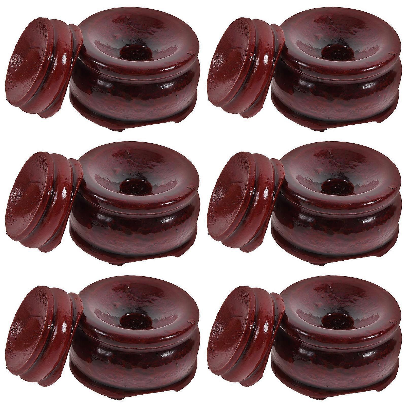 Crystal Ball Holder Wooden Base for Display 60Pcs Multi-Use Desktop Stand