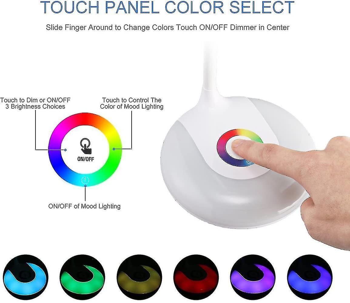 Children's Desk Lamp Dimmable Reading Lamp Usb Charging