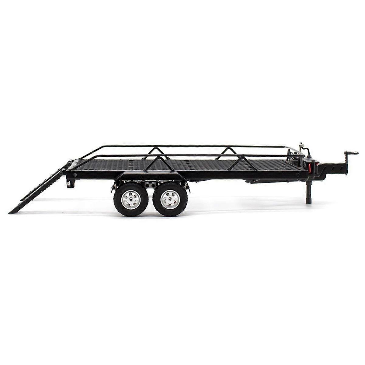 Metal Lifting and Lowering Trailer Frame with Lamp Group Kit for 1/18