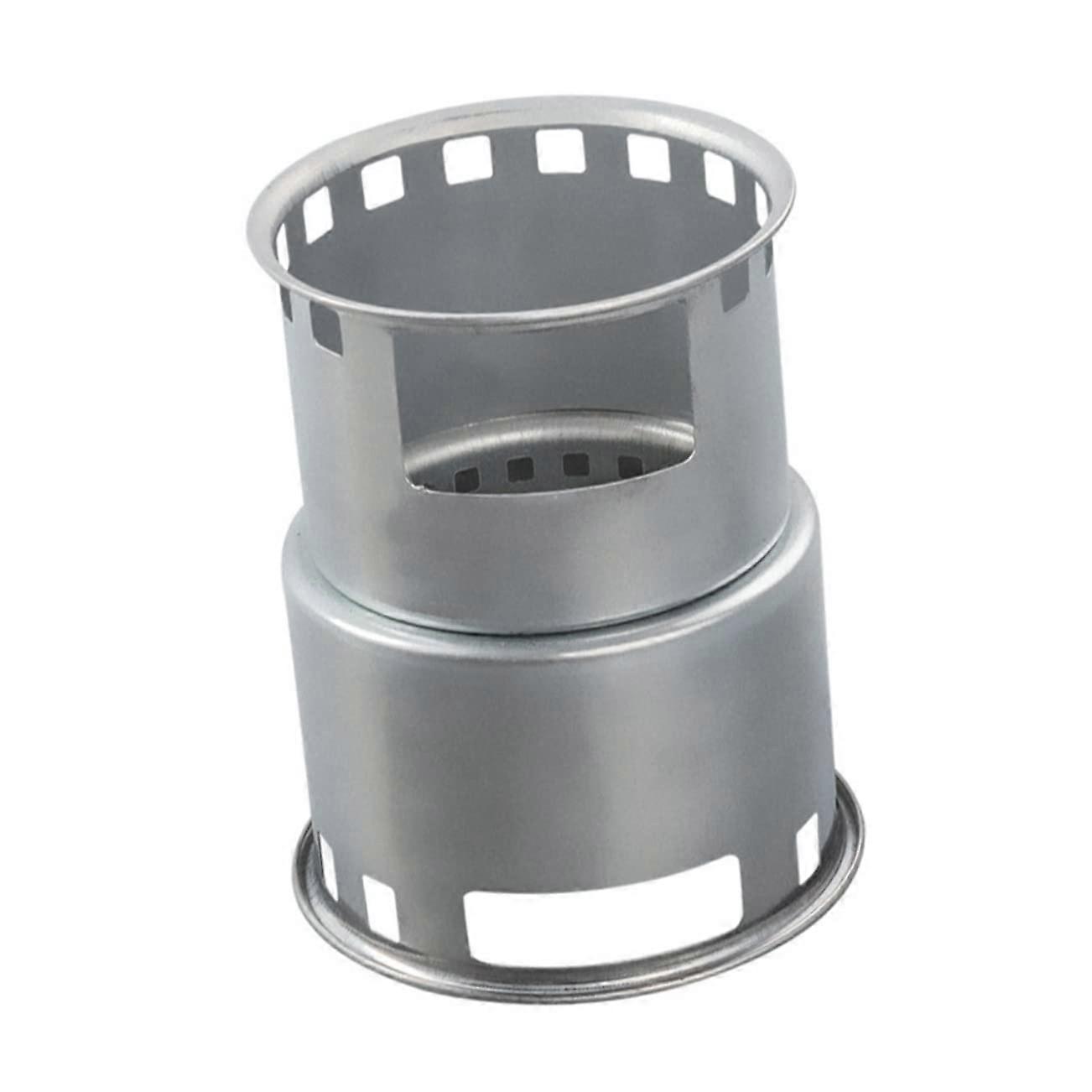 Stainless Steel Outdoor Barbecue Grill Portable Camping Stove Camping Furnace For Hiking And Picnic Outdoor Cooking