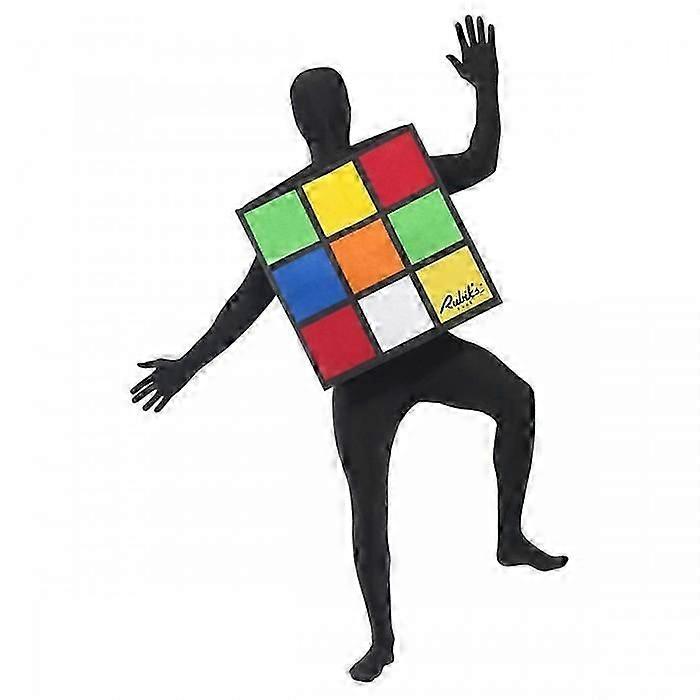 Rubik's Unisex Puzzle Würfel Kostüm für Erwachsene