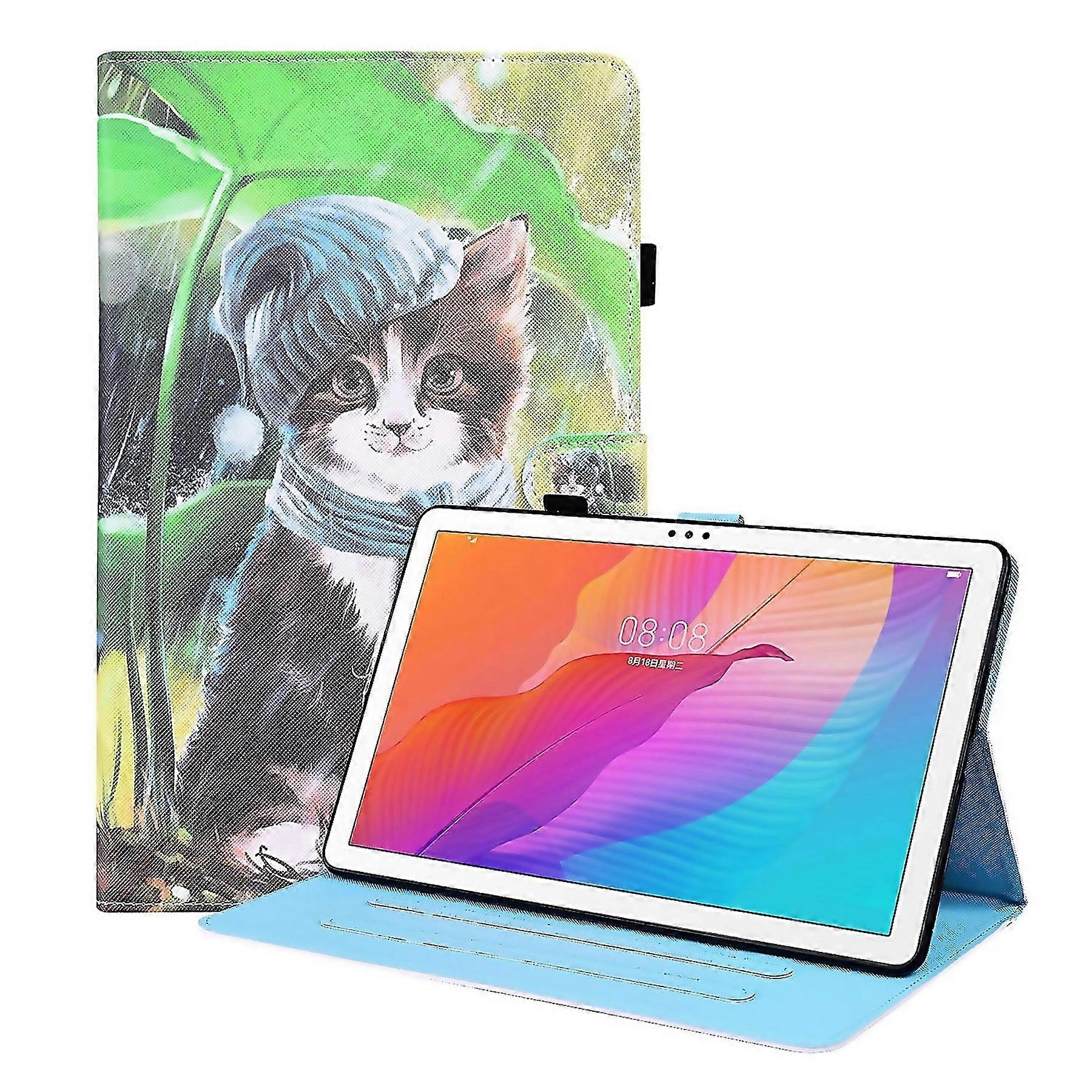For Huawei Matepad T 10 T 10s Honor Enjoy 2 101 Animal Pattern Horizontal Flip Leather Case With Hol