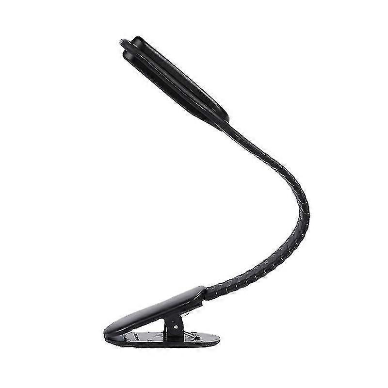 Usb Rechargeable Book Light With Roller Suction Clip Led Reading Light
