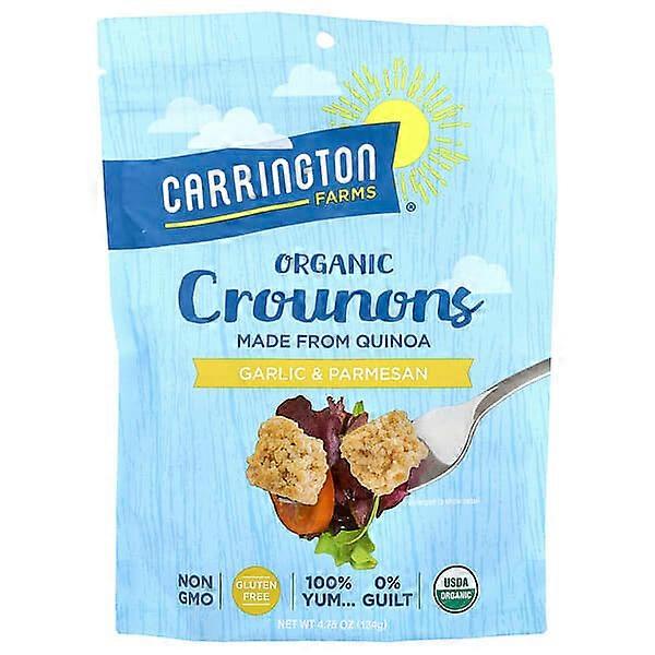 Carrington Farms, Organic Crounons, Garlic & Parmesan, 4.75 oz (134 g)
