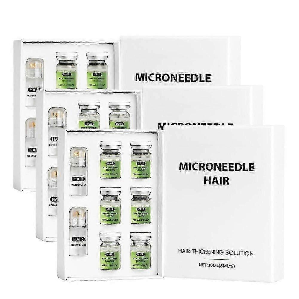 Alphainfuse Haarwuchssystem, Fortschrittliches Haarwuchsmittel Ginseng 6 Stück / Set