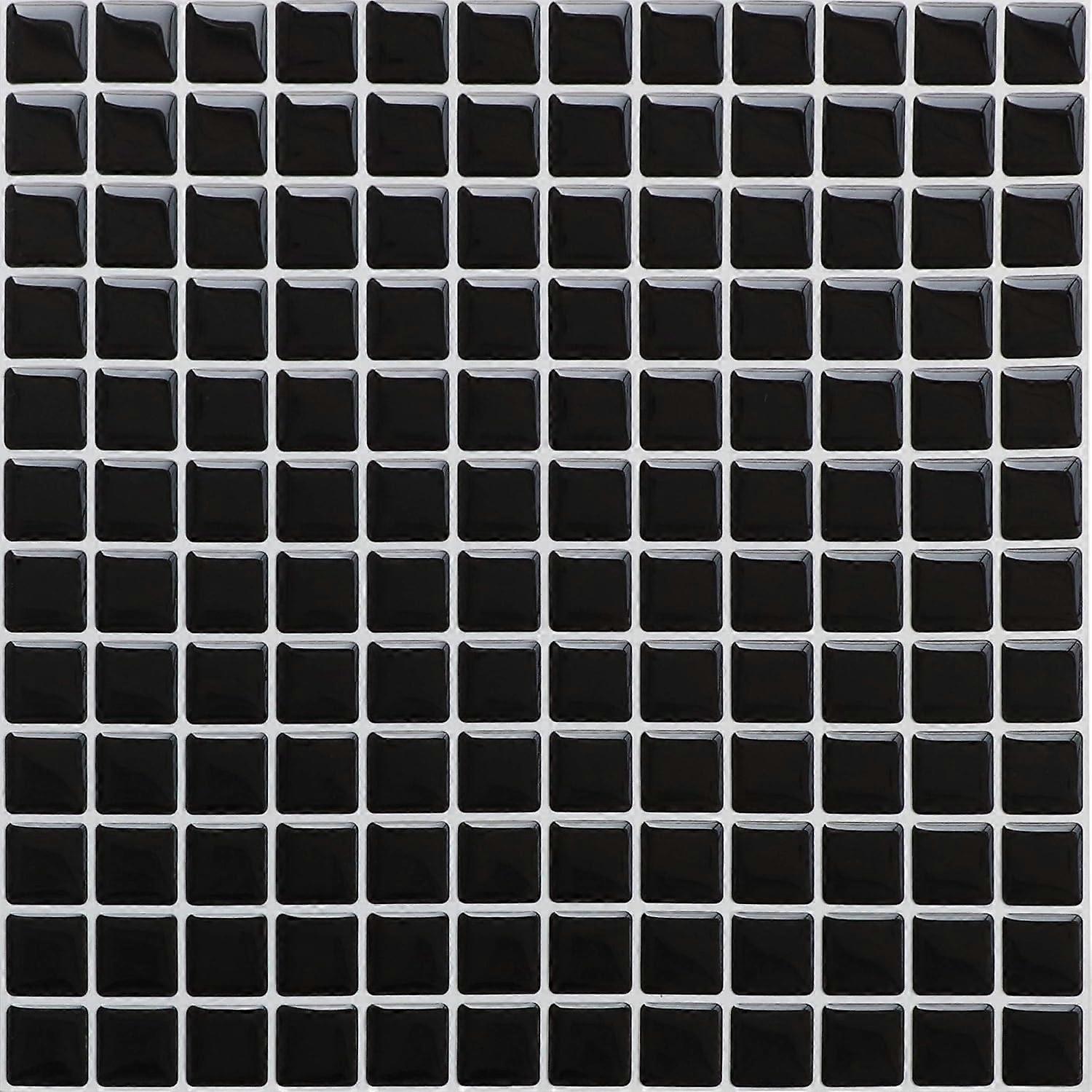 1 Pc 3D Mosaic Tile Wall Sticker Waterproof Self-adhesive Tile Sticker