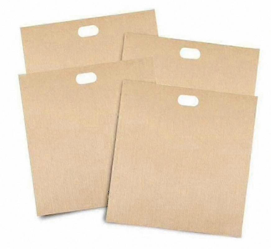 Non-stick Toaster Bags, Reusable and Dishwasher Safe Toasting Pouches for Easy Cleaning