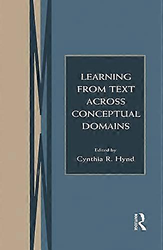 Learning From Text Across Conceptual Domains