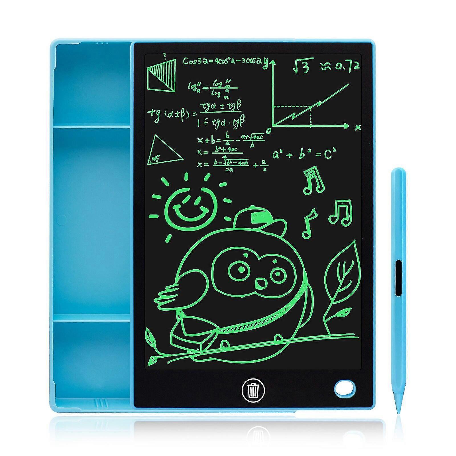 9.5inch Multi-functional Large Capacity Lcd Writing Box Pencil Case Graffiti Tablet Doodle Board Drawing