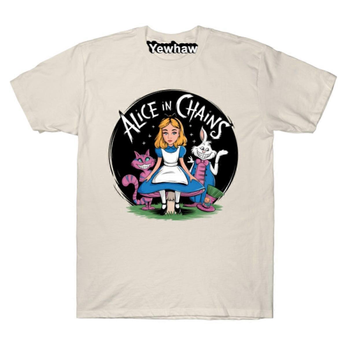 تي شيرت أليس في سلاسل أليس في سلاسل تي شيرت