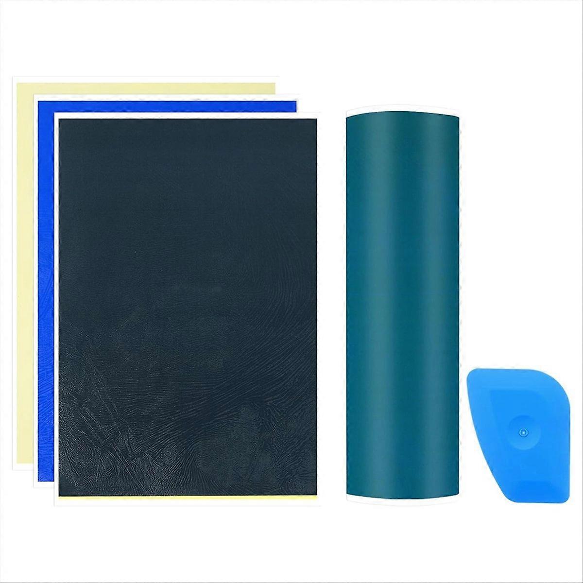 Laser Engraving Paper, with Blue Scraper for Fiber Laser Marking