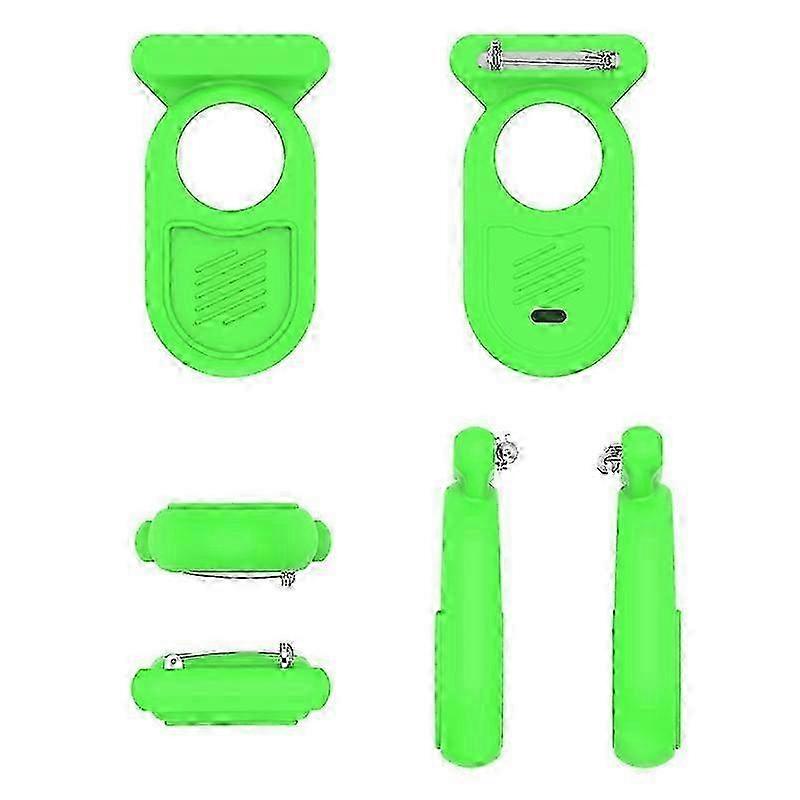 For Samsung Galaxy SmartTag2 Silicone Case Bluetooth Tracker Protective Case with Safety Pin