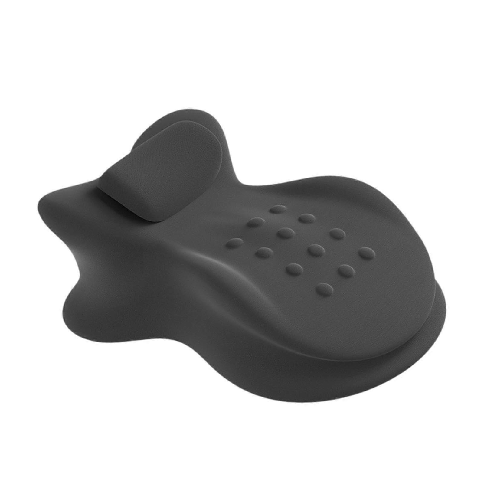 Back Pillow for Bed Sitting Up Back Support Washable Cover Multifunction Reading Cushion Black Grey