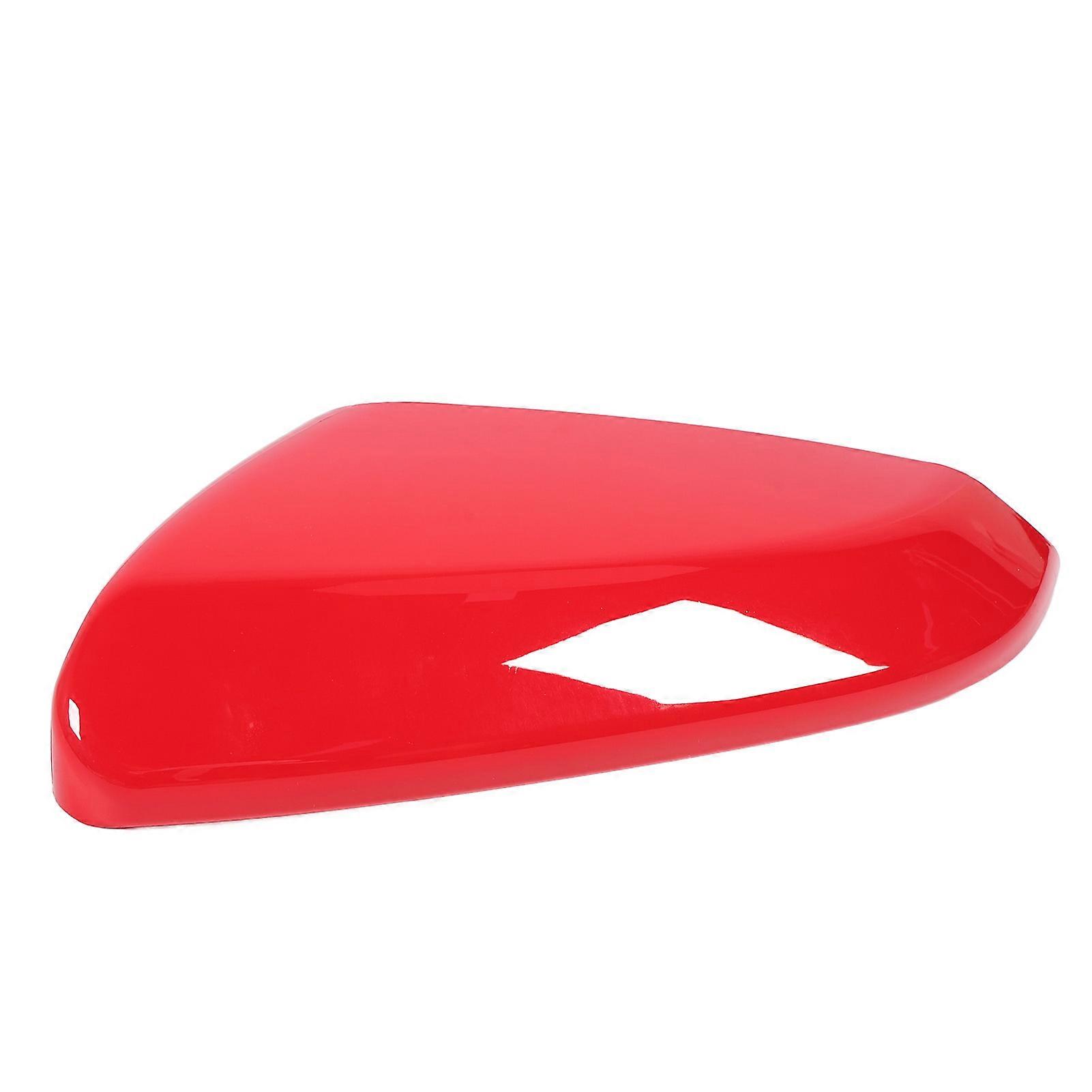 Rearview Mirror Cap Strong Protection Anti Collision Weatherproof Wing Mirror Cap for Civic 2016 to 2021 Red Left 76251 TBA A11