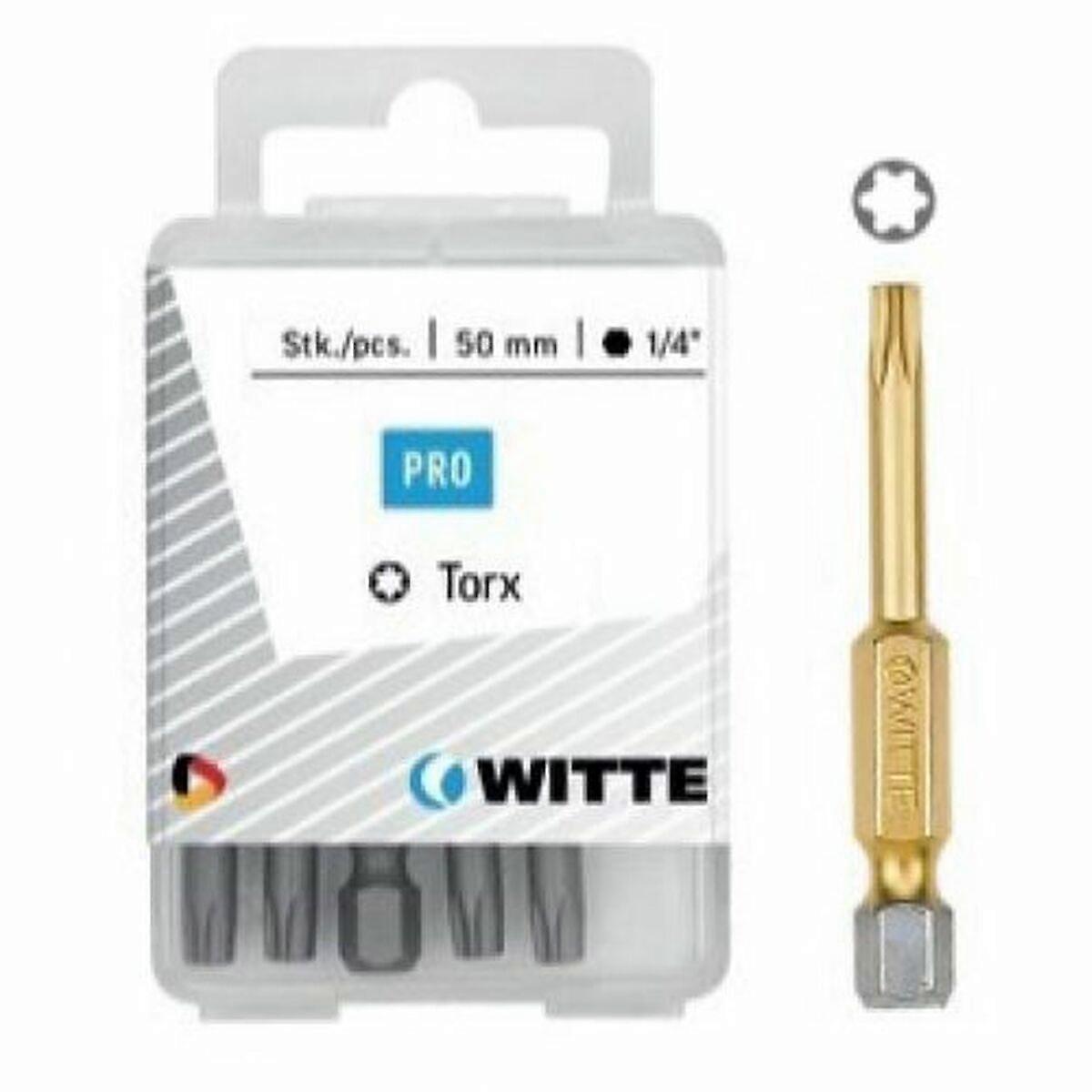 Bit set WITTE TX Torx 5 Units