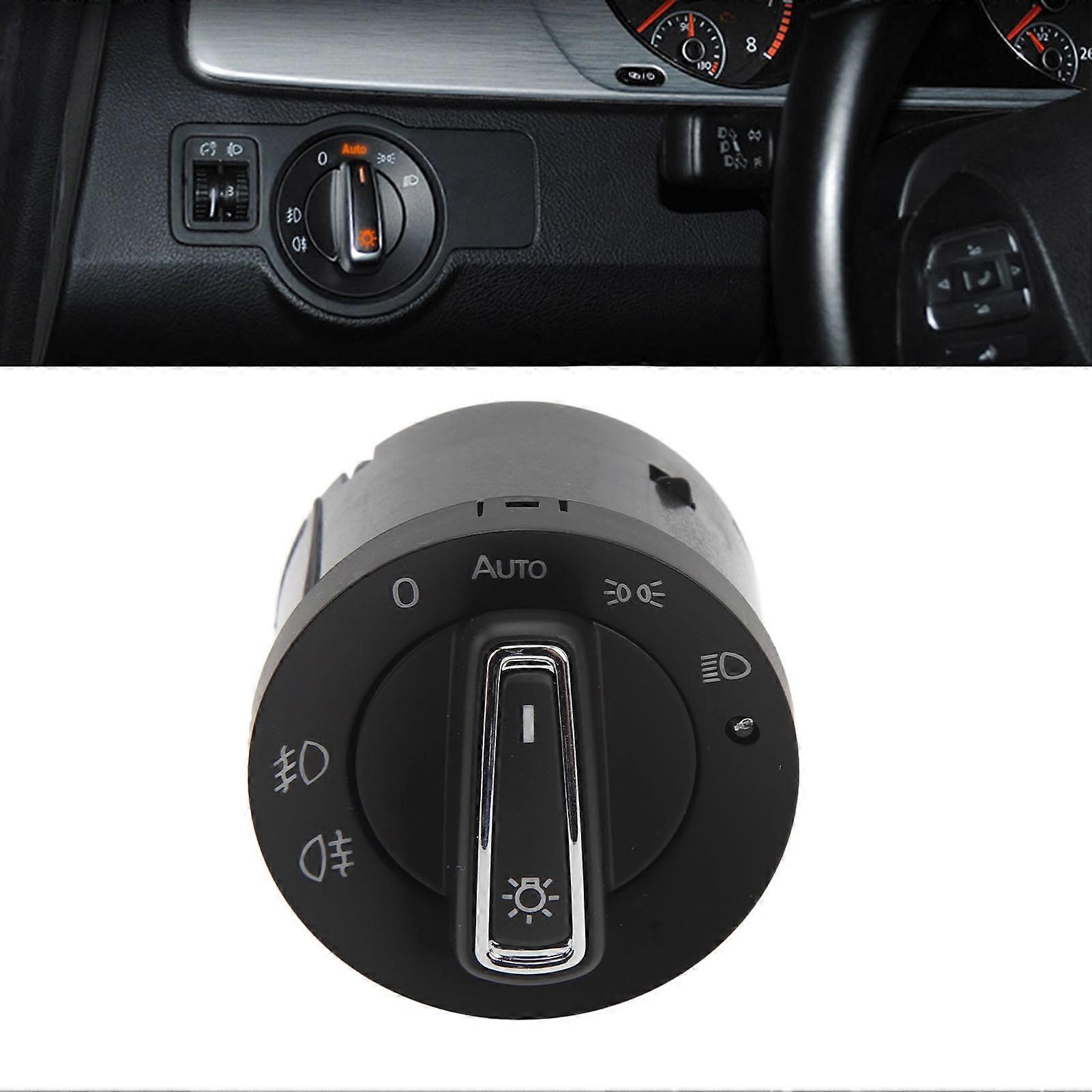 Auto Headlight Switch Sensor Module Small Head Black Replacement for Bora 2006‑2012 Type B 