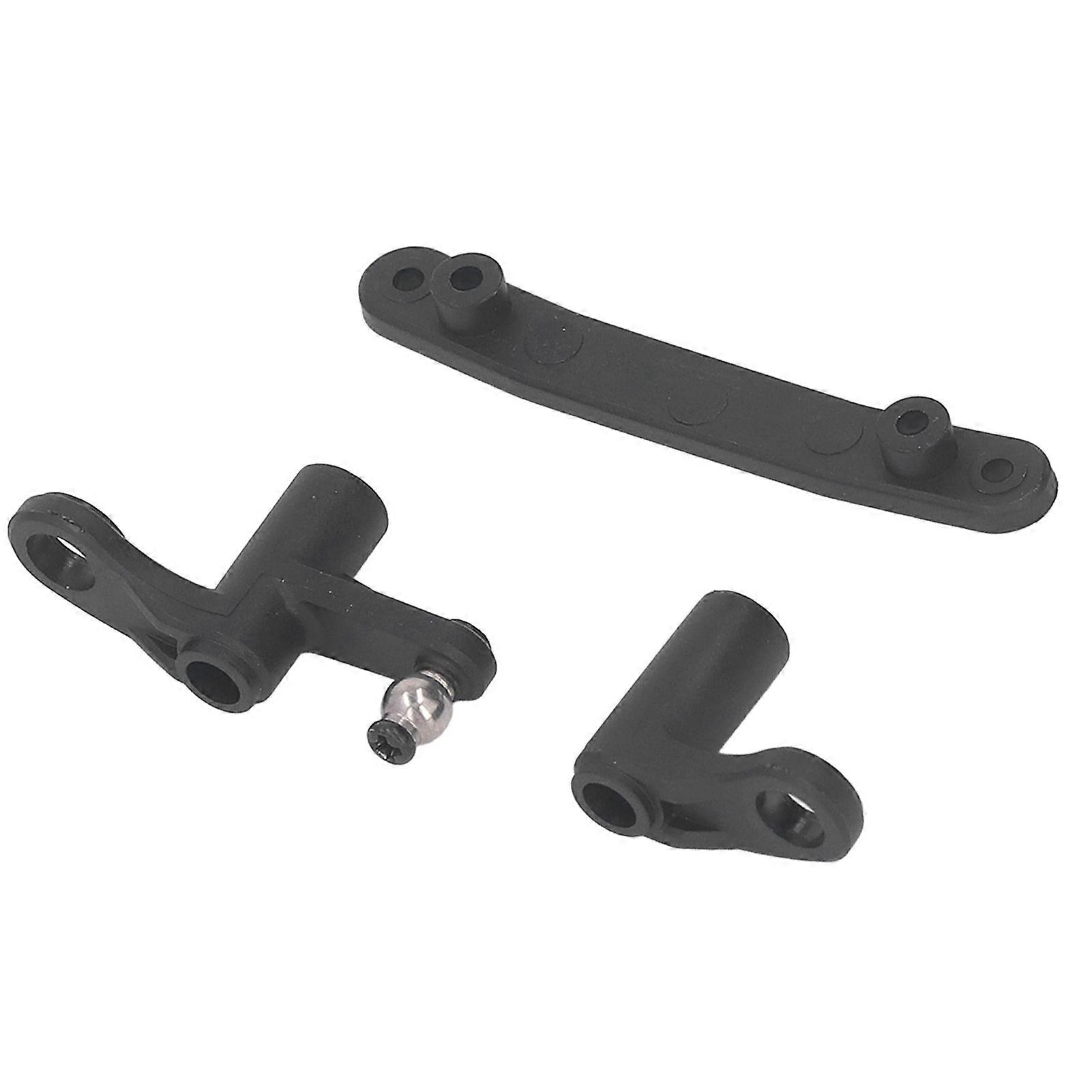 RC Servo Crank Arm Kit Light Weight 1/16 Servo Crank Link Arm Portable Steering Crank Arm Set for SCY16101 16102 16103 16201 RC Car 