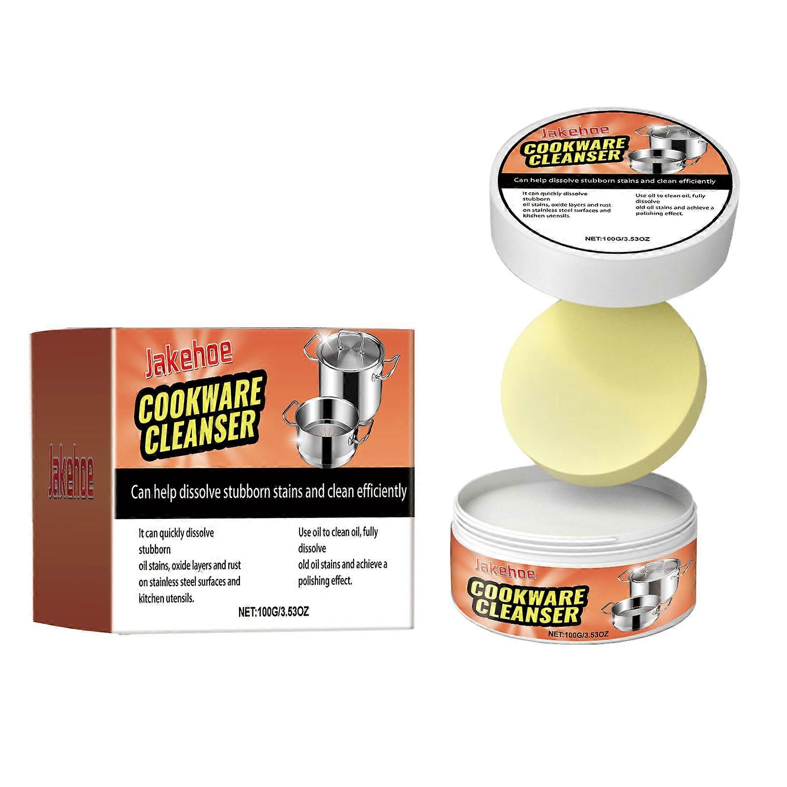 Kokekar Rengjøringskrem Kjøkkengryter i rustfritt stål Rengjør rust, flekker og duft rengjøringskrem