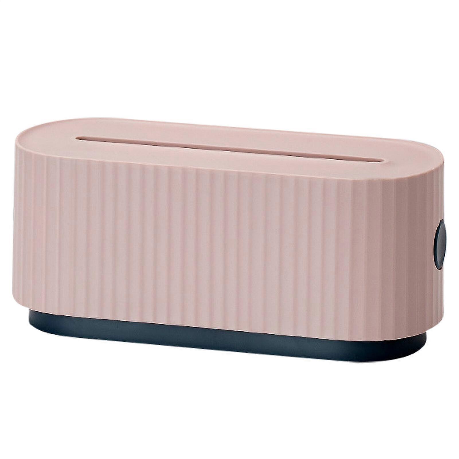 Cable Management Box with Phone Holder Lid Desk Wire Organizer Power Strips Protector Cord Hider Box Cord Organizer for Home Office Desktop