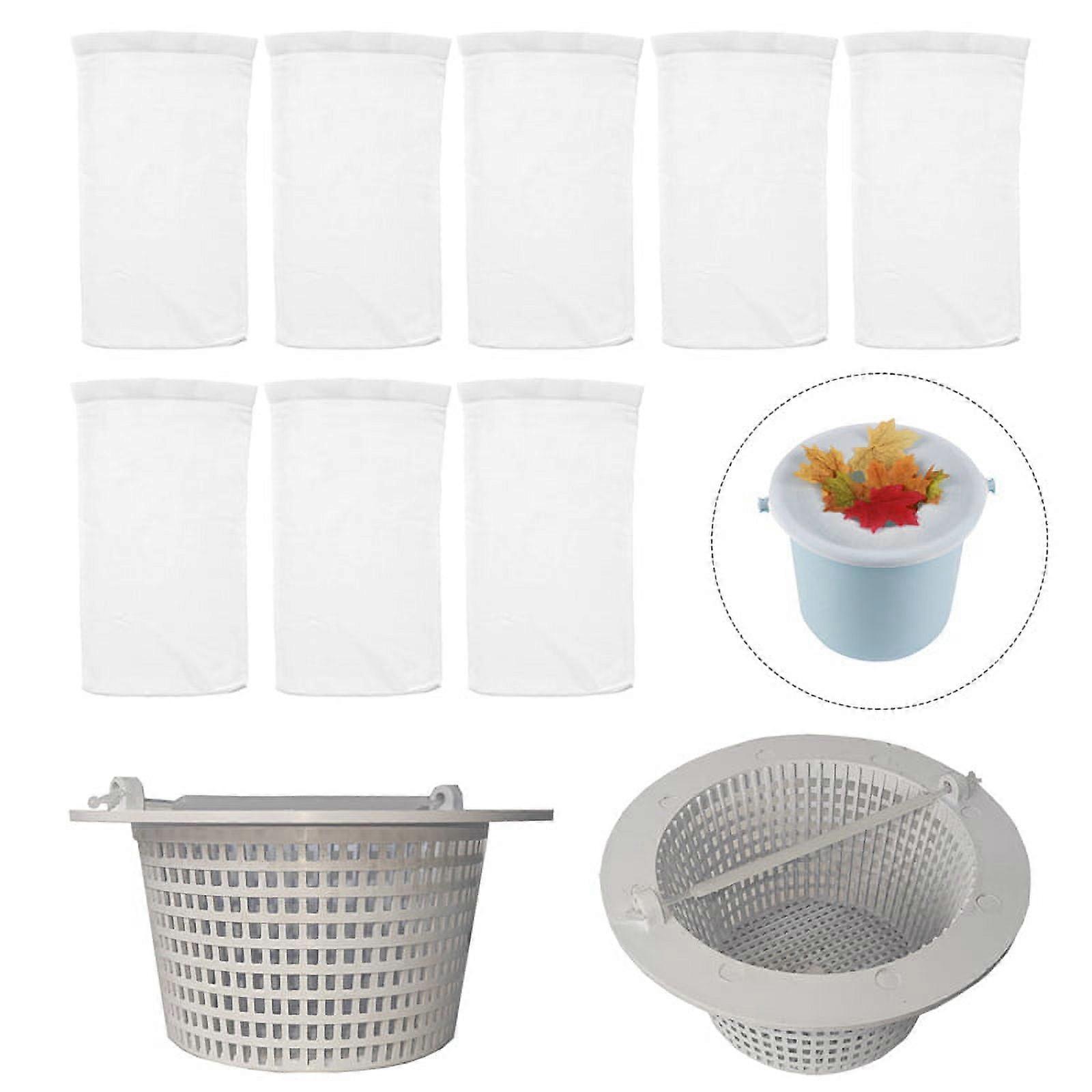 Filter Storage Pool Skimmer Basket Swimming Pool Replacement Filter Strainer Baskets Skimmers Pool with Handle