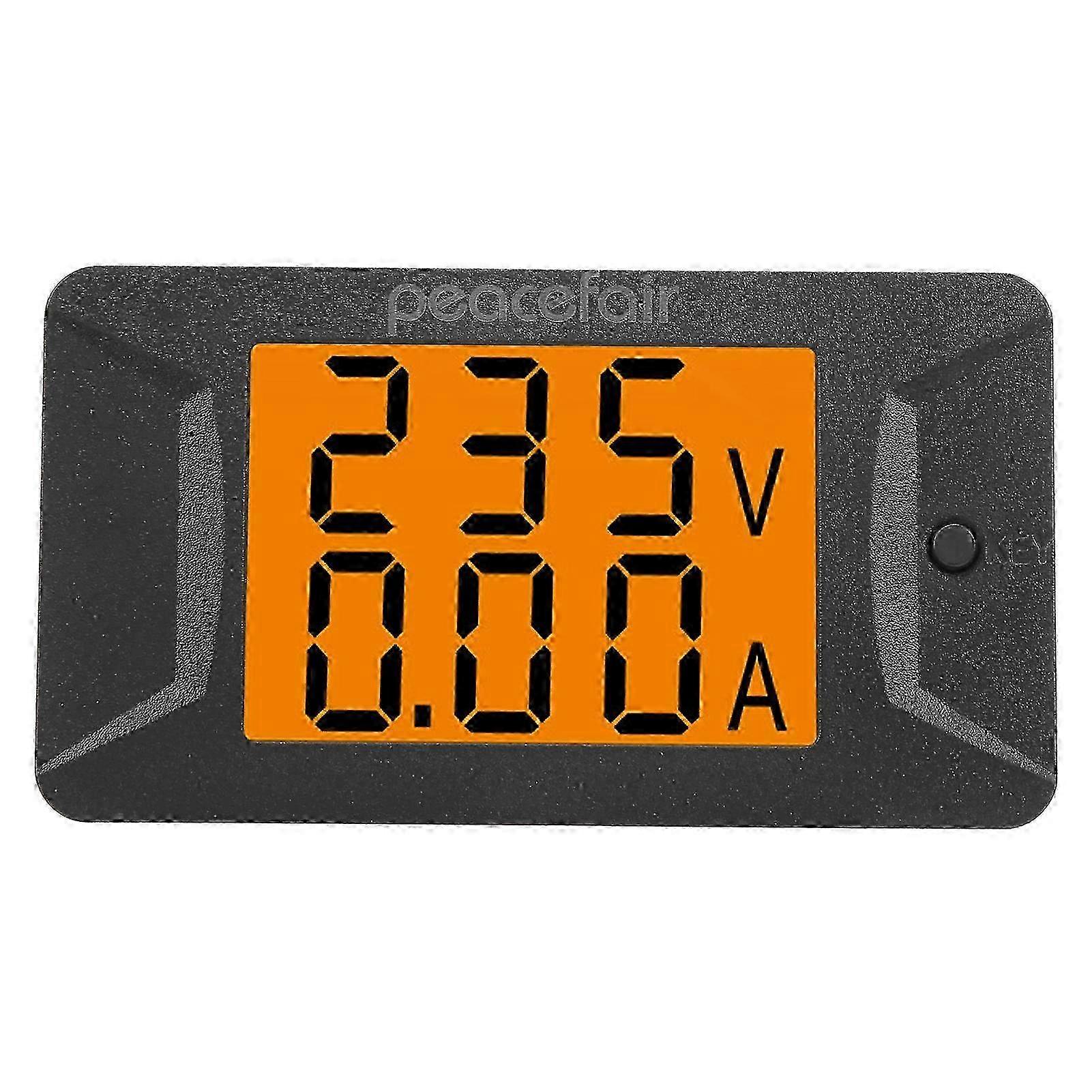PZEM026 AC 40400V 100A Dual Digital Voltage Ampere Panel Meter Ammeter Voltmeter 110220V