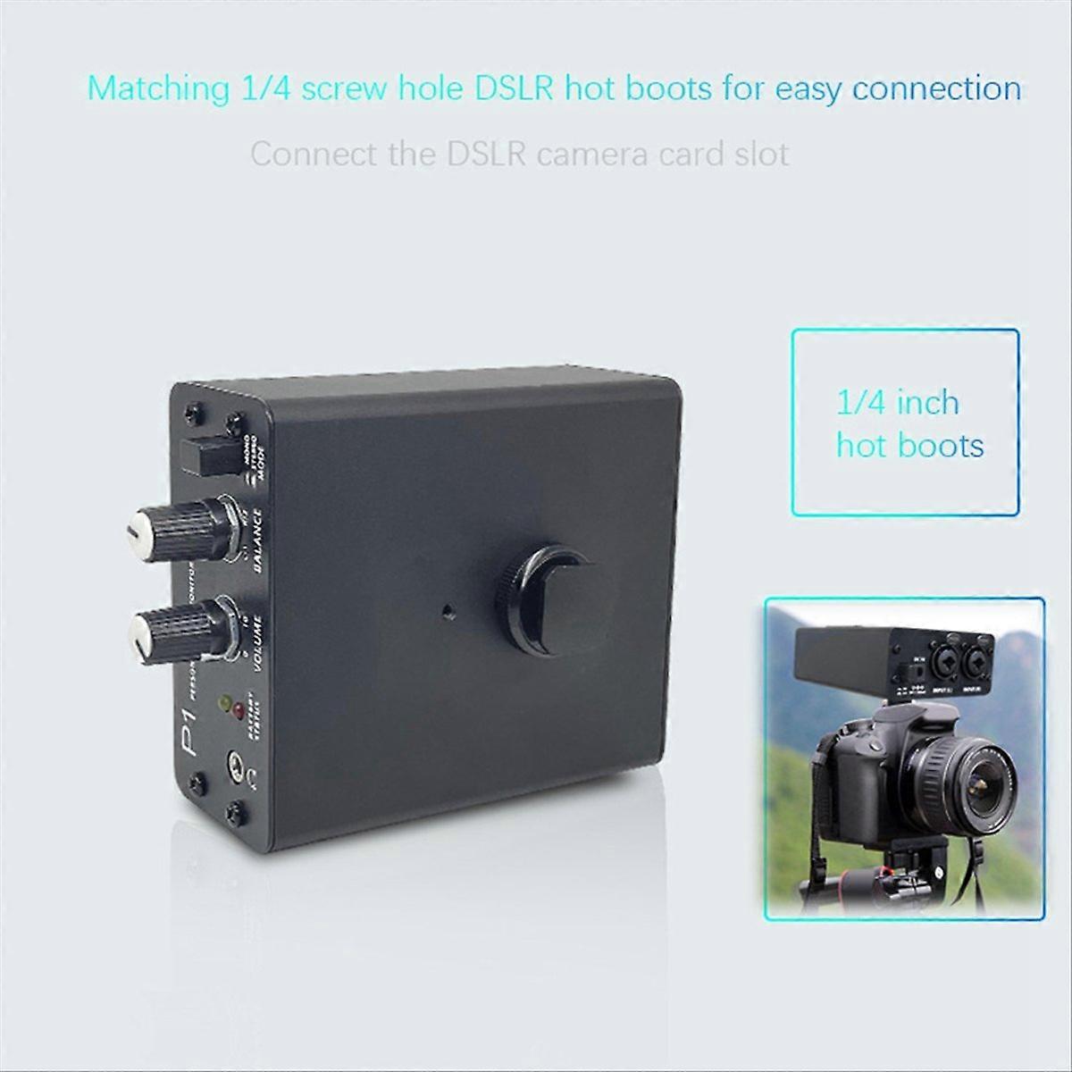 P1 Kopfhörer-Monitor-Vorverstärker Kopfhörer-Verstärker EU-Stecker