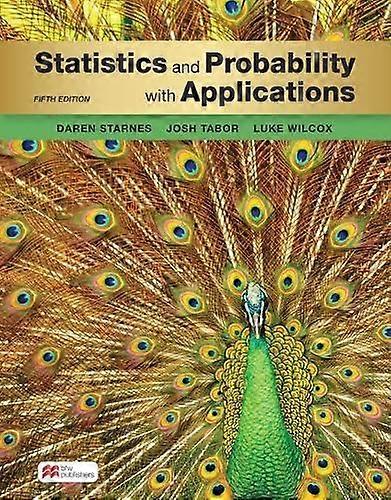Statistics And Probability With Applications High School by Wilcox Luke Hardback Book