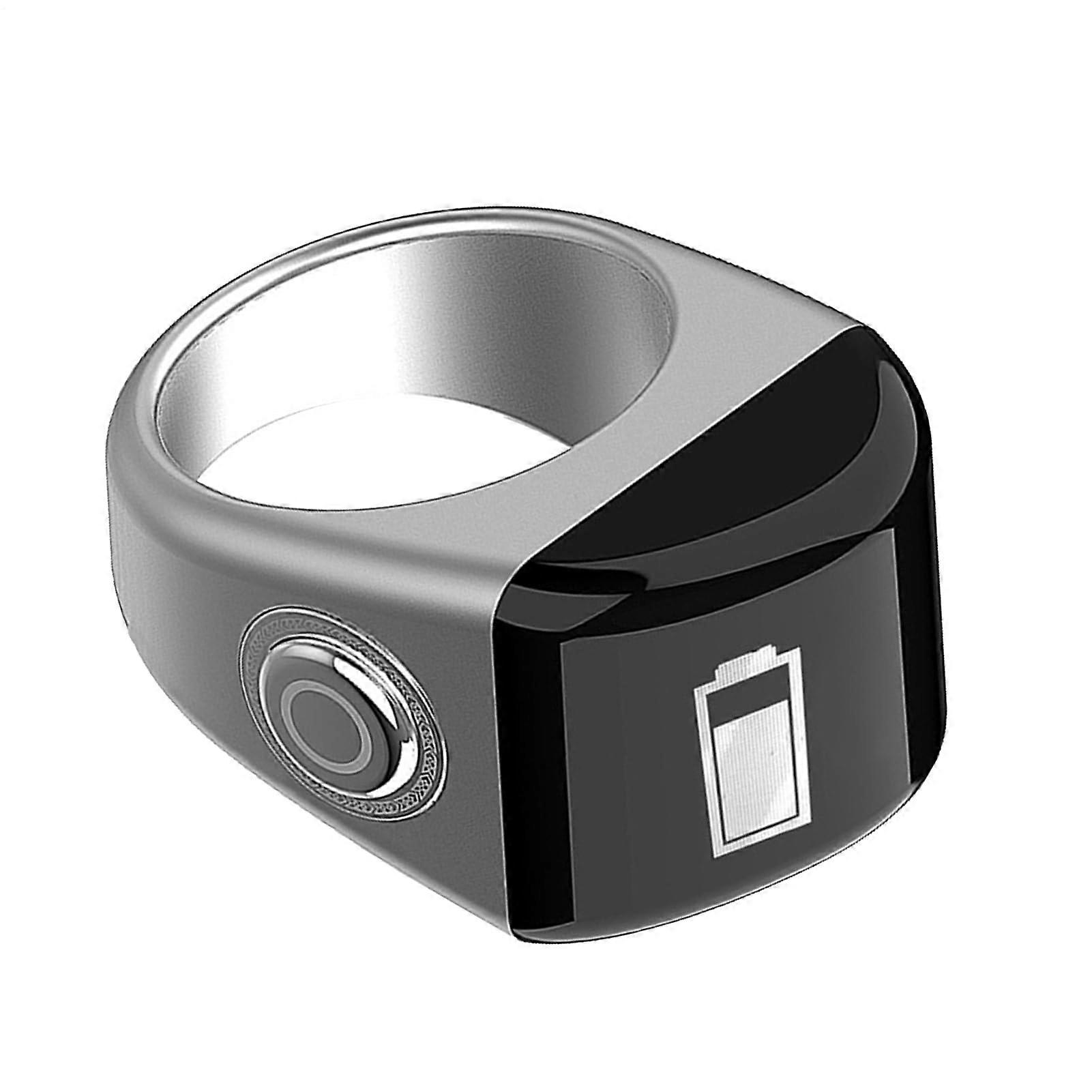 Smart Ring Counter Clear Display, Prayer Counter, 5 Prayer Time Reminders, Electronic Time Display