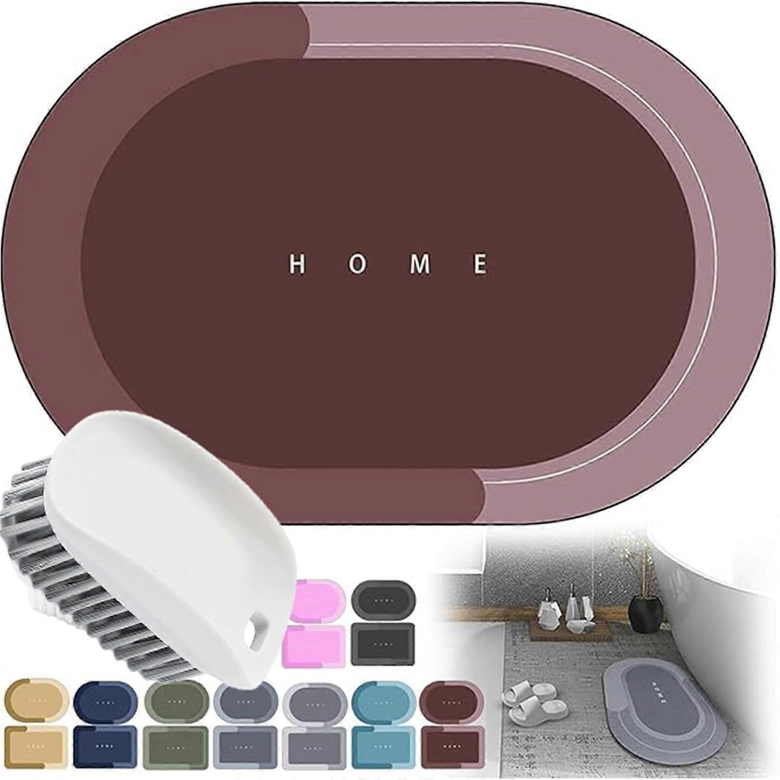 Lufuee Modernized Magic Bath Mat, Quick Dry Bathroom Mat, Compatible with Standard Sizes